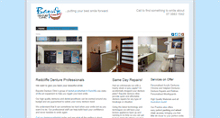 Desktop Screenshot of baysidedenture.com